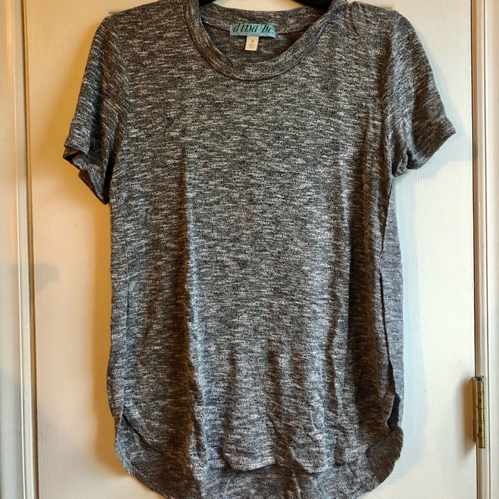 S Grey blouse